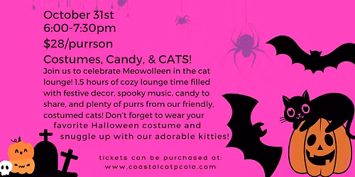Meowloween Pawty!!!