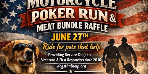 Motorcycle Poker Run & Meat Bundle Raffle