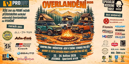 OVERLAND\u011aN\u00cd 2026 - Registrace UKON\u010cENA