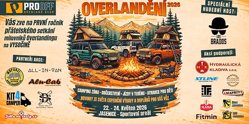 OVERLAND\u011aN\u00cd 2026 - Registrace UKON\u010cENA