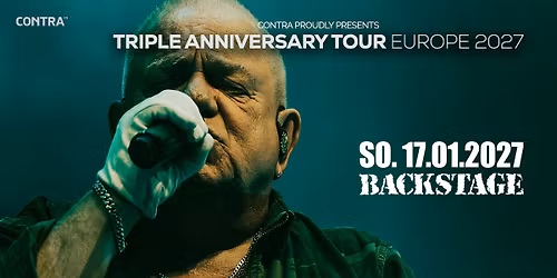 U.D.O. | TRIPLE ANNIVERSARY TOUR 2027 | BACKSTAGE M\u00dcNCHEN 2027