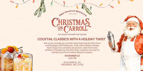 Cocktail Classics with a Holiday Twist