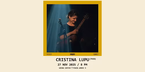 LIVE: Cristina Lupu (Trio) | Concert Aniversar | Seria Deconectat #406