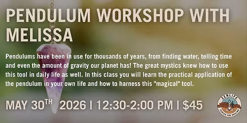 Learn the Power of the Pendulum in Your Life