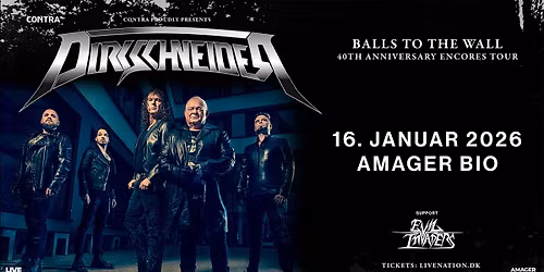 Dirkschneider [Support: Evil Invaders] \/\/ Amager Bio \/\/ 17. januar 2026