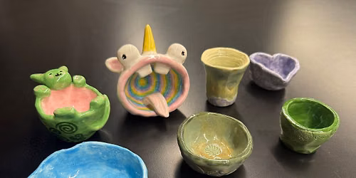 Youth Pottery Class: Pinch Pots & Bowls!