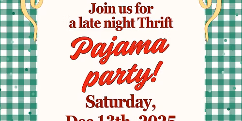 Late Night Thrift (pajama edition \ud83e\udd17)