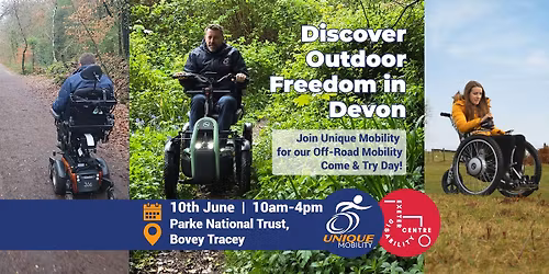Unique Mobility Off-Road Experience Day 2026 \u2013 Parke, National Trust (10th June)