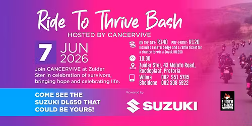 Ride to Thrive Bash