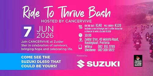 Ride to Thrive Bash