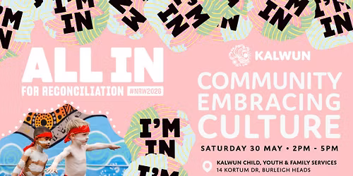 National Reconciliation Week Community Embracing Culture
