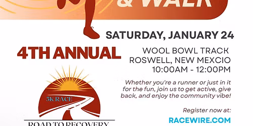 4th Annual 5k Road to Recovery 