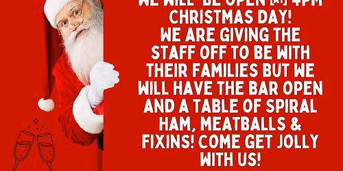 Christmas Day @ TIki!