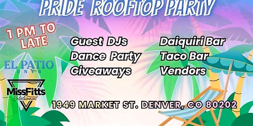 Wet & WILD  Pride Rooftop Party