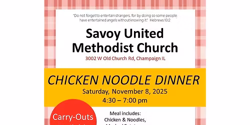 Annual Chicken Noodle Dinner