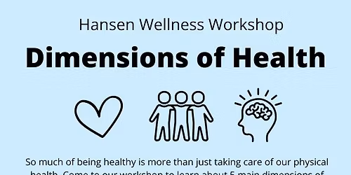 Health Overview: The Five Dimensions of Health