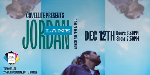 Jordan Lane at The Covellite!