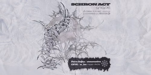SCHRONACT #4 \/\/ POLISH TECHNO LIVE - KUBA SOJKA \u00b7 ATMORESTIVE \u00b7 CNVG \u00b7 W_IRO