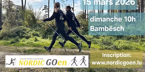 INITIATION \u00c0 LA MARCHE NORDIQUE