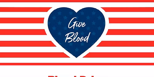 Red Cross Blood Drive - May 28th
