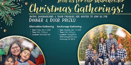 Shareholder Christmas Gathering - Anchorage