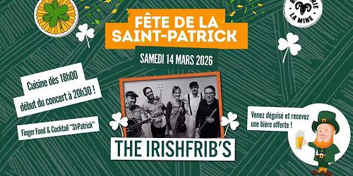 Concert de la St-Patrick à la Brasserie la Mine