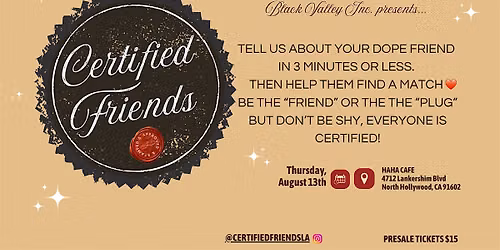 Certified Friends