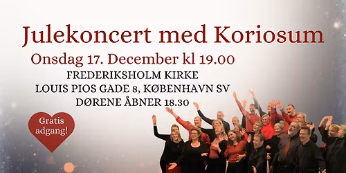 Julekoncert med Koriosum