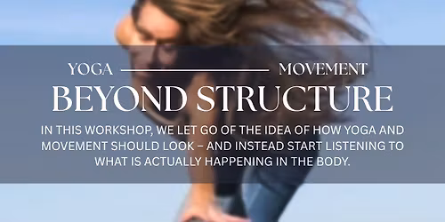 BEYOND STRUCTURE