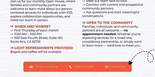 OneWell Health Care Open House \u2013 Santa Ana, CA