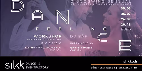 Dance Feeling \u2013 Die Discoswing Sensual Party mit Anna und Christoph