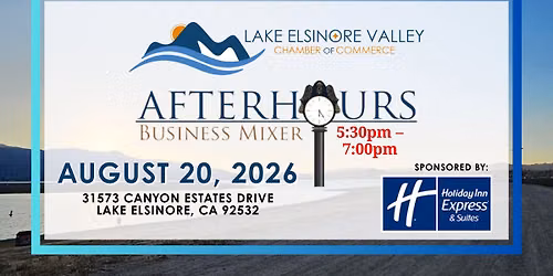 Afterhours Business Mixer - August 2026