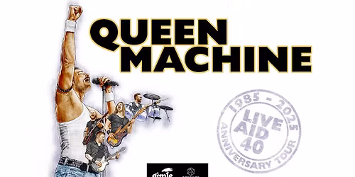 Queen Machine - LIVE AID 40 - Jubil\u00e6umstour i Roskilde Kongrescenter. UDSOLGT!