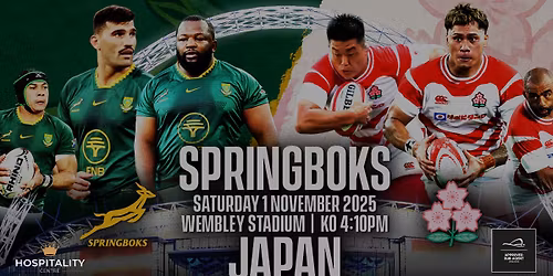 South Africa v Japan | Wembley Stadium 2025