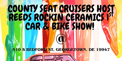 Reeds Rockin Ceramics car & Bike show