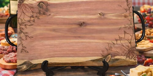 Wood Burned Charcuterie Board Class