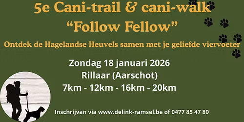 5e Cani-trail & cani-walk Follow Fellow