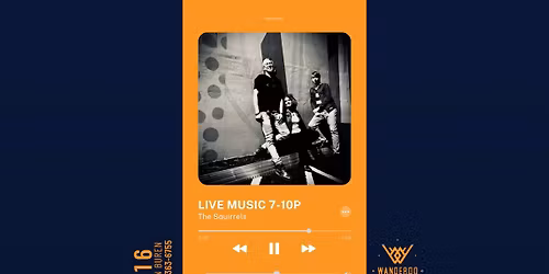 The Squirrels LIVE at the Gravel Bar at Wanderoo Lodge