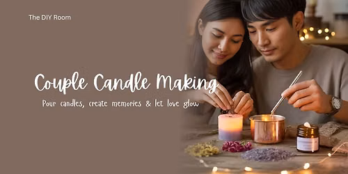 Couple Candle Making