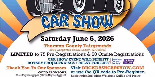 Adoption Event - Duck Dash Car Show
