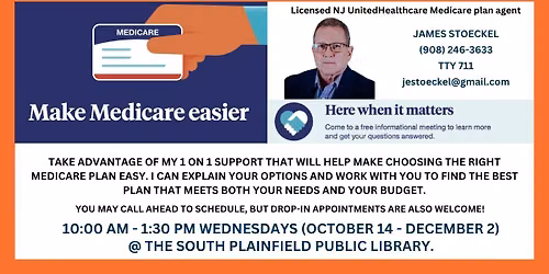 Make Medicare Easier: Free Medicare Information Sessions (for adults)
