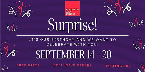 Surprise! Guest Appreciation Pop Up Party