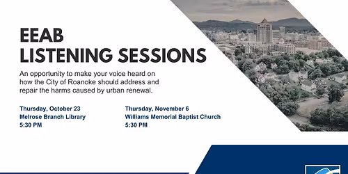 Second EEAB Listening Session