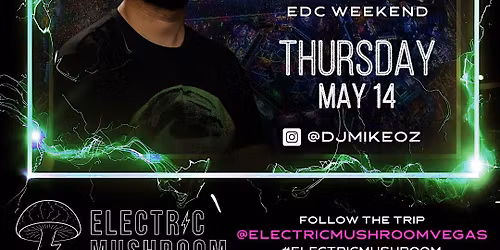 DJ MIKE OZ AT ELECTRIC MUSHROOM