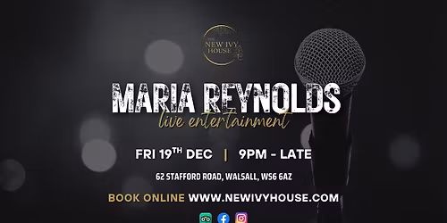 Live Singer - Maria Reynolds