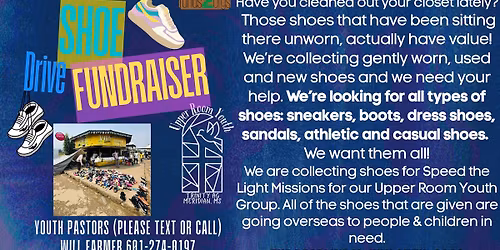 Shoe Drive Fundraiser