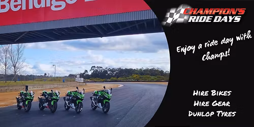 Motorcycle Ride Day at Collie Motorplex!