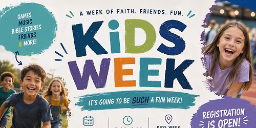 KIDS WEEK! | June 9-12