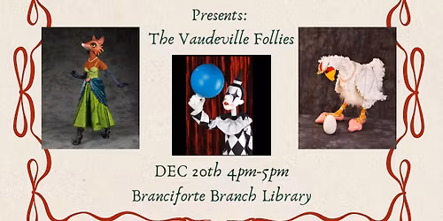 Fratello Marionettes: The Vaudeville Follies