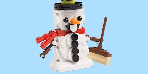 Lego Snowman Build